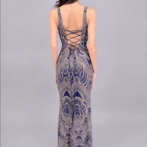 Sequin Maxi Dress